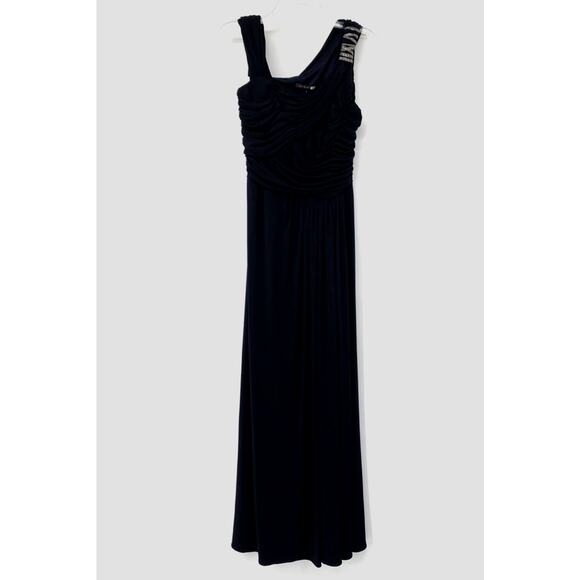 David Meister Dresses & Skirts - David Meister Full Length Sleeveless Evening Gown Midnight blue Women's Sz 6